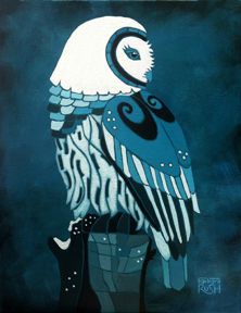 Barred Owl Snow